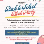 Back to School Block Party, August 12th, 4 to 7pm near the Agatite Plaza, located at 4448 N. Milwaukee Ave.