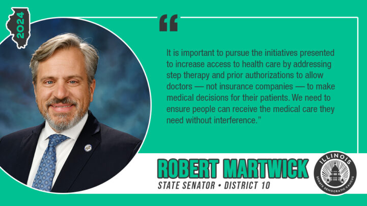 Martwick looks forward to health care initiatives