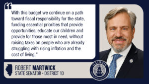 Martwick: The budget continues us on a path towards fiscal responsibility